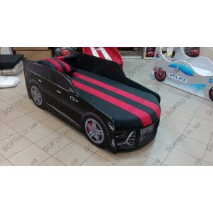 Дитяче Ліжко машина Ауді Преміум AUDI Q7 Premium (з матрасом, м'яким спойлером і подушкою)