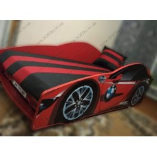 Кровать машина BMW Sport 2 (с матрасом мягким спойлером и подушкой) Кровать машина BMW Sport 2 (с матрасом мягким спойлером и подушкой)