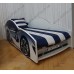 Ліжко машина BMW Sport 2 (з матрасом, м'яким спойлером і подушкою)