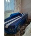 Детская Кровать машина БМВ ПРЕМИУМ BMW Premium (с матрасом мягким спойлером и подушкой)