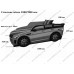 Детская Кровать машина БМВ ПРЕМИУМ BMW Premium (с матрасом мягким спойлером и подушкой)