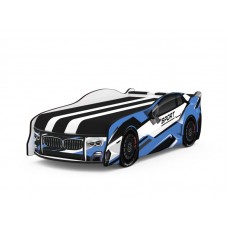 Дитяче Ліжко машина БМВ СПЕЙС 10 (BMW SPACE 10) (з матрацом, м'яким спойлером і подушкою) Дитяче Ліжко машина БМВ СПЕЙС 10 (BMW SPACE 10) (з матрацом, м'яким спойлером і подушкою)