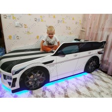 Ліжко машина Range-rover Premium (з матрасом, м'яким спойлером і подушкою) Ліжко машина Range-rover Premium (з матрасом, м'яким спойлером і подушкою)